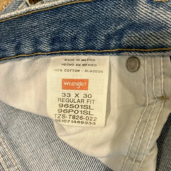 WRANGLER® FIVE STAR PREMIUM DENIM REGULAR FIT JEAN IN LT STONEWASH - Picture 11 of 13